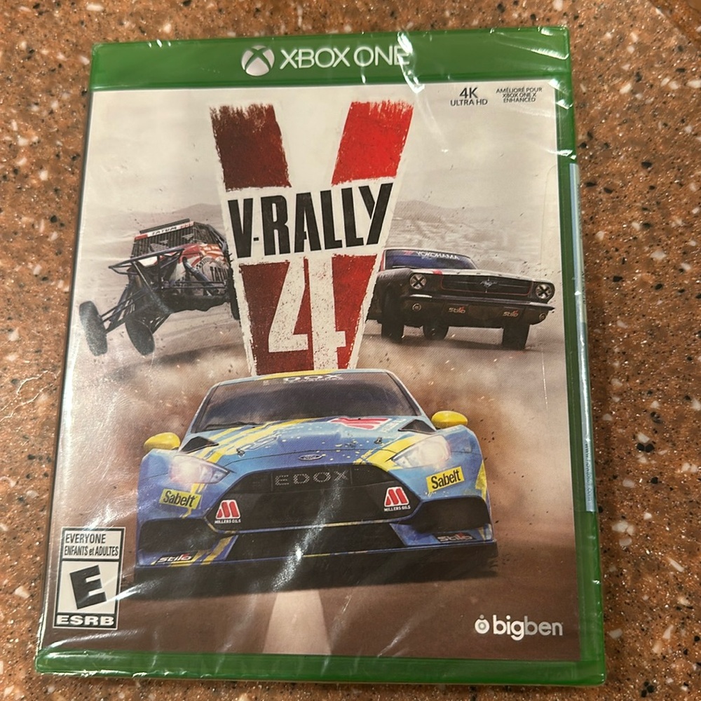 Xbox one V-Rally 4 **factory sealed**